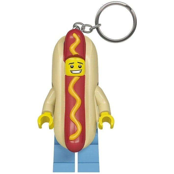 LEGO LED LEGO - Nøkkelring med LED-lys - Hot Dog-mann (520731) i gruppen SPORT, FRITID & HOBBY / Morsomme produkter / Morsomme produkter hos TP E-commerce Nordic AB (D12204)