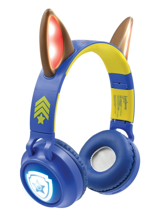 Lexibook Paw Patrol - Bluetooth-hodetelefoner m. lys (HPBT015PA) i gruppen Elektronikk / Lyd & Bilde / Hodetelefoner & Tilbehør / Hodetelefoner hos TP E-commerce Nordic AB (D12215)