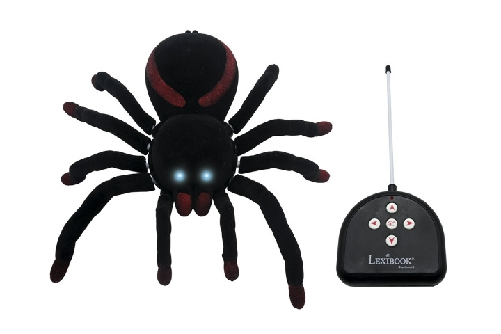 Lexibook Realistisk RC tarantula med lyseffekter (SPIDER01) i gruppen LEKER, BARN OG BABY / Radiostyrt / Annet radiostyrt hos TP E-commerce Nordic AB (D12221)