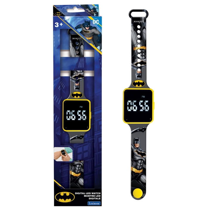 Lexibook Batman LED digitalklokke - (DMW060BAT) i gruppen SPORT, FRITID & HOBBY / Tilbehør / Klokker hos TP E-commerce Nordic AB (D12223)