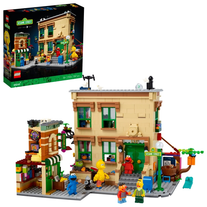 LEGO LEGO Ideer - 123 Sesam stasjon (21324) i gruppen LEKER, BARN OG BABY / Leker / Byggeleker / Lego hos TP E-commerce Nordic AB (D12232)