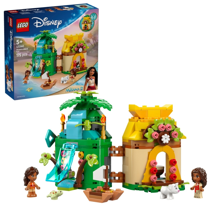 LEGO Disney Princess - Moana\'s Island Fun (43260) i gruppen LEKER, BARN OG BABY / Leker / Byggeleker / Lego hos TP E-commerce Nordic AB (D12237)