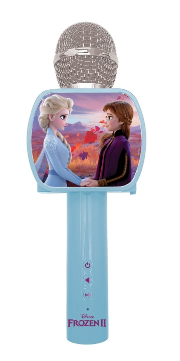 Lexibook Disney Frozen - Bluetooth karaokemikrofon (MIC240FZ) i gruppen Elektronikk / Lyd & Bilde / Håndholdte mikrofoner hos TP E-commerce Nordic AB (D12267)