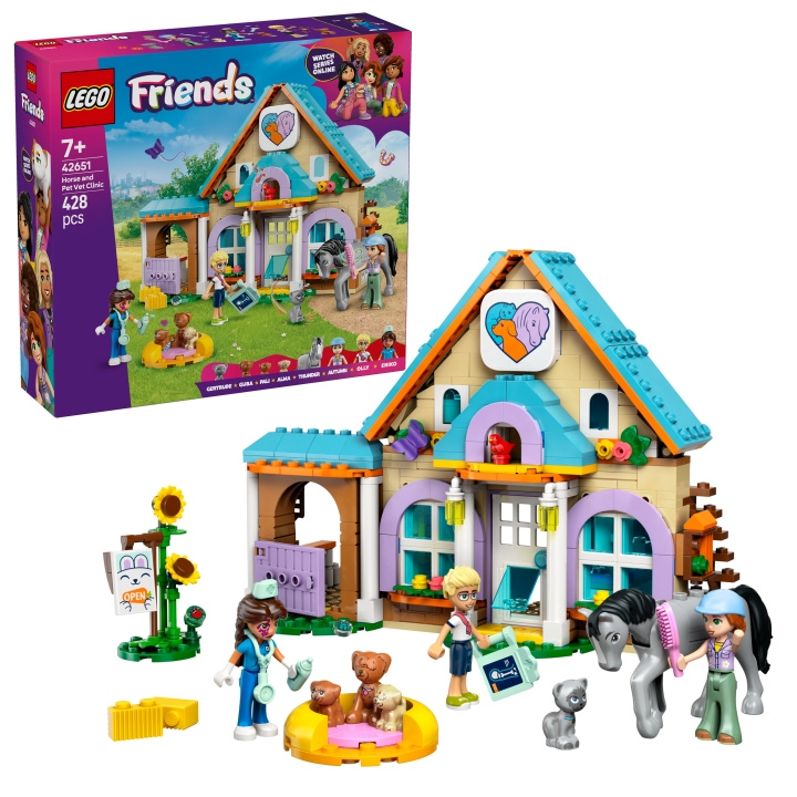 LEGO LEGO Friends - Heste- og kjæledyrveterinærklinikk (42651) i gruppen LEKER, BARN OG BABY / Leker / Byggeleker / Lego hos TP E-commerce Nordic AB (D12284)