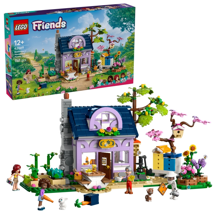 LEGO LEGO Friends - Birøkternes hus og blomsterhage (42669) i gruppen LEKER, BARN OG BABY / Leker / Byggeleker / Lego hos TP E-commerce Nordic AB (D12288)