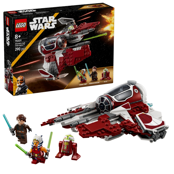 LEGO Star Wars TM - Ahsokas Jedi Interceptor (75401) i gruppen LEKER, BARN OG BABY / Leker / Byggeleker / Lego hos TP E-commerce Nordic AB (D12318)