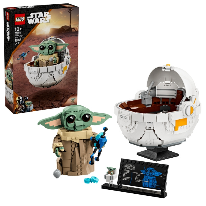 LEGO Star Wars TM - Grogu™ med svevevogn (75403) i gruppen LEKER, BARN OG BABY / Leker / Byggeleker / Lego hos TP E-commerce Nordic AB (D12319)