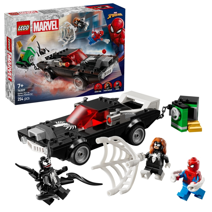 LEGO Superhelter - Spider-Man vs. Venom Muscle Car (76309) i gruppen LEKER, BARN OG BABY / Leker / Byggeleker / Lego hos TP E-commerce Nordic AB (D12323)