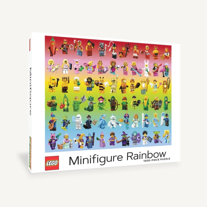 LEGO Minifigur Rainbow Puzzle 1000+ (ACB1438) i gruppen LEKER, BARN OG BABY / Leker / Barnas puslespill hos TP E-commerce Nordic AB (D12332)