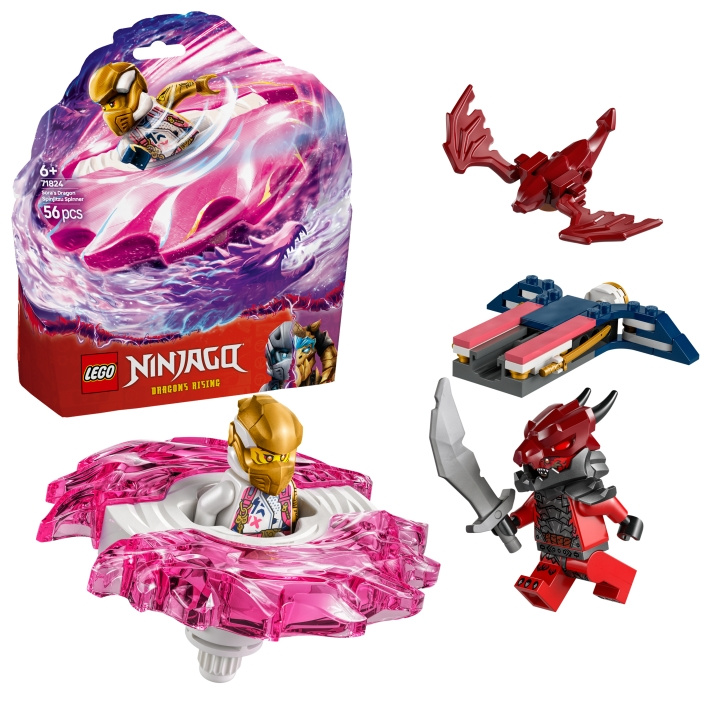 LEGO Ninjago - Soras drage Spinjitzu Spinner (71824) i gruppen LEKER, BARN OG BABY / Leker / Figurer, miniatyrer og tilbehør hos TP E-commerce Nordic AB (D12345)