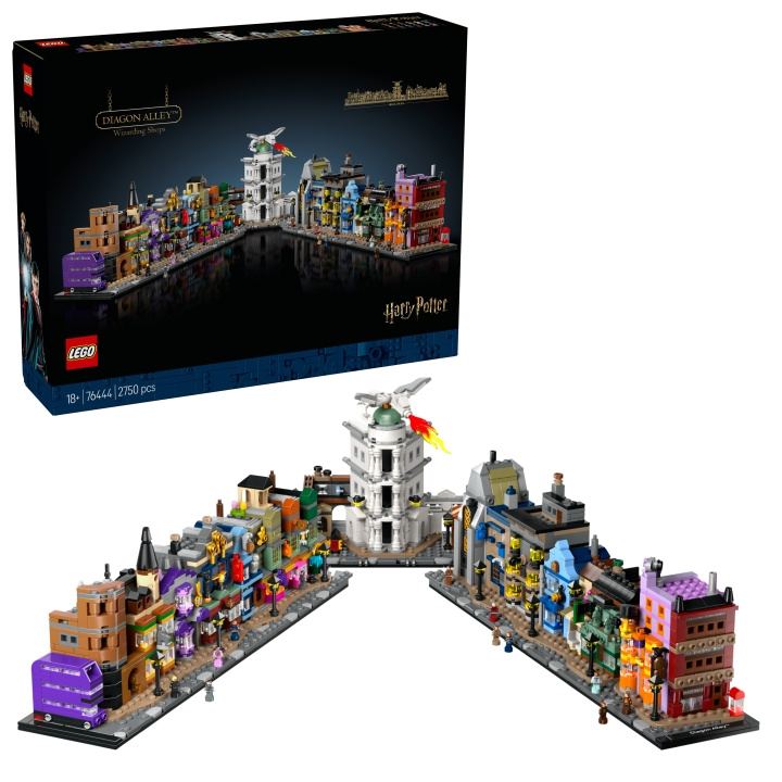 LEGO Harry Potter TM - Trollmannsbutikkene i Diagonalallmenningen (76444) i gruppen LEKER, BARN OG BABY / Leker / Byggeleker / Lego hos TP E-commerce Nordic AB (D12356)