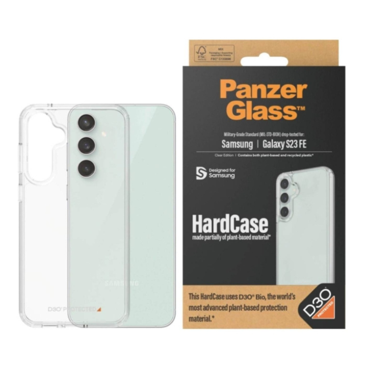 PanzerGlass HardCase med D3O - Samsung Galaxy S23 FE i gruppen SMARTTELEFON & NETTBRETT / Mobilbeskyttelse / Samsung hos TP E-commerce Nordic AB (D12384)