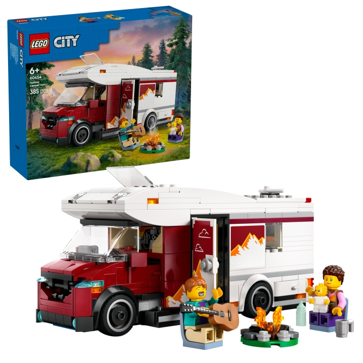 LEGO LEGO City - Holiday Adventure Camper Van (60454) i gruppen LEKER, BARN OG BABY / Leker / Byggeleker / Lego hos TP E-commerce Nordic AB (D12418)