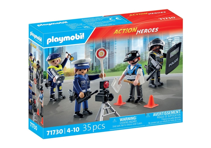 Playmobil Sett med politifigurer (71730) i gruppen LEKER, BARN OG BABY / Leker / Lekesett hos TP E-commerce Nordic AB (D12437)