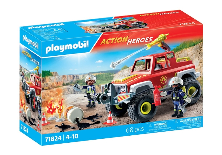 Playmobil Brannbil (71824) i gruppen LEKER, BARN OG BABY / Leker / Lekesett hos TP E-commerce Nordic AB (D12440)