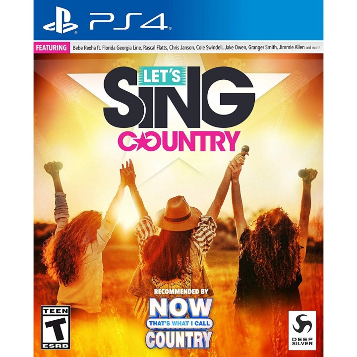 Let\'s Sing Country (Import) (PS4) i gruppen Elektronikk / TV-spill & tilbehør / Sony PlayStation 4 / Spill hos TP E-commerce Nordic AB (D12541)