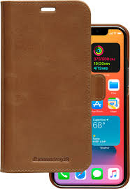 dbramante1928 Etui - Lynge - iPhone 12 Pro Max - Tan i gruppen SMARTTELEFON & NETTBRETT / Mobilbeskyttelse / Apple / iPhone 12 hos TP E-commerce Nordic AB (D12614)