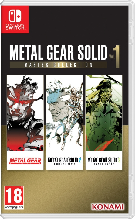 Metal Gear Solid: Master Collection Vol 1 (Switch) i gruppen Elektronikk / TV-spill & tilbehør / Nintendo Switch / Spel hos TP E-commerce Nordic AB (D12640)