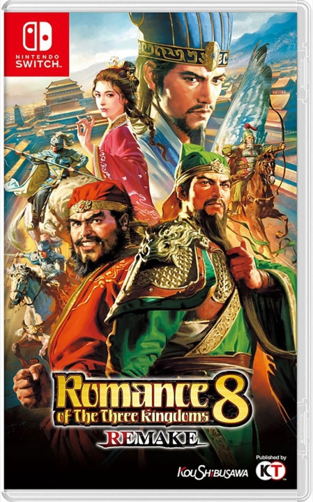 Romance of The Three Kingdoms 8 Remake (Import) (Switch) i gruppen Elektronikk / TV-spill & tilbehør / Nintendo Switch / Spel hos TP E-commerce Nordic AB (D12654)