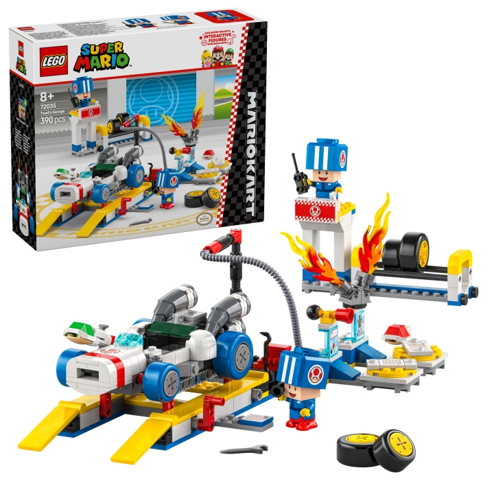 LEGO Super Mario - Mario Kart™ - Toads garasje (72035) i gruppen LEKER, BARN OG BABY / Leker / Byggeleker / Lego hos TP E-commerce Nordic AB (D12681)