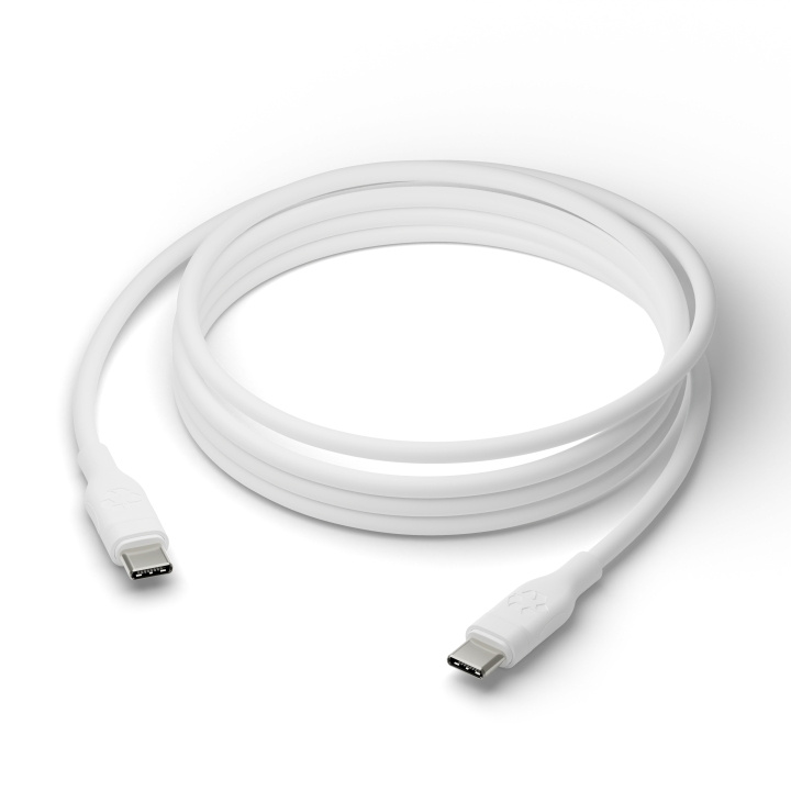 dbramante1928 lad - Kabel - USB-C til USB-C - TPE, 2,5 - Hvit i gruppen Datautstyr / Kabler og adaptere / USB / USB-C hos TP E-commerce Nordic AB (D12686)