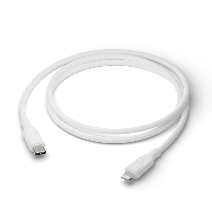 dbramante1928 Re-charge - Kabel - USB-C til MFI Lightning, 1,2 m - Hvit i gruppen Datautstyr / Kabler og adaptere / USB / USB-C hos TP E-commerce Nordic AB (D12688)