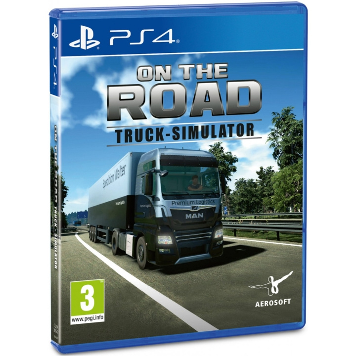 On The Road Truck Simulator (PS4) i gruppen Elektronikk / TV-spill & tilbehør / Sony PlayStation 4 / Spill hos TP E-commerce Nordic AB (D12705)