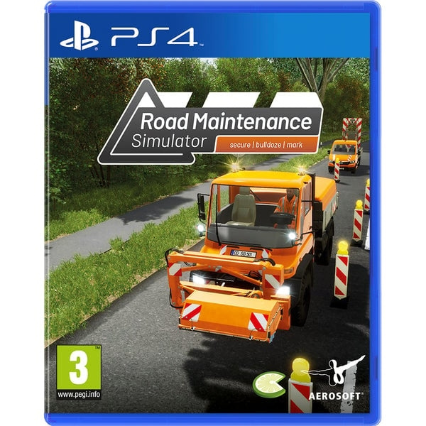 Road Maintenance Simulator (PS4) i gruppen Elektronikk / TV-spill & tilbehør / Sony PlayStation 4 / Spill hos TP E-commerce Nordic AB (D12708)