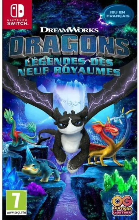 DreamWorks Dragons: Legends of The Nine Realms (FR/Multi in Game) (Switch) i gruppen Elektronikk / TV-spill & tilbehør / Nintendo Switch / Spel hos TP E-commerce Nordic AB (D12713)