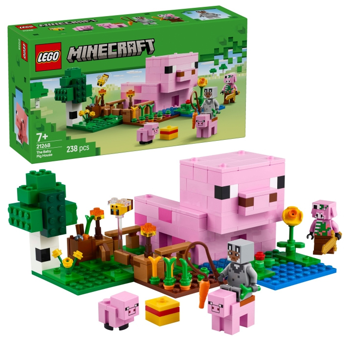 LEGO Minecraft - Grisebabyens hus (21268) i gruppen LEKER, BARN OG BABY / Leker / Byggeleker / Lego hos TP E-commerce Nordic AB (D12742)