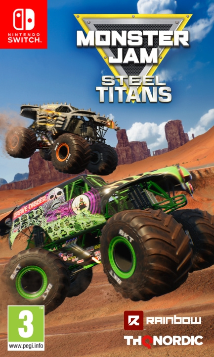 Monster Jam: Steel Titans (Switch) i gruppen Elektronikk / TV-spill & tilbehør / Nintendo Switch / Spel hos TP E-commerce Nordic AB (D12752)