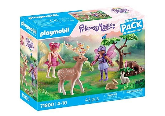 Playmobil Feer med skogens dyr (71800) i gruppen LEKER, BARN OG BABY / Leker / Lekesett hos TP E-commerce Nordic AB (D12797)