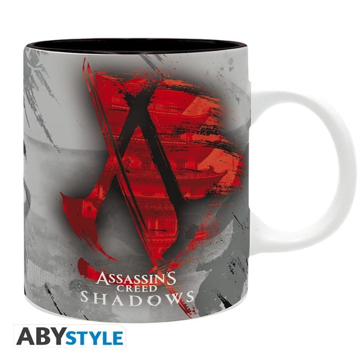 Abysse ASSASSIN\'S CREED - Krus - 320 ml - Crest Shadows - subli x2 i gruppen SPORT, FRITID & HOBBY / Morsomme produkter / Kopper hos TP E-commerce Nordic AB (D12808)