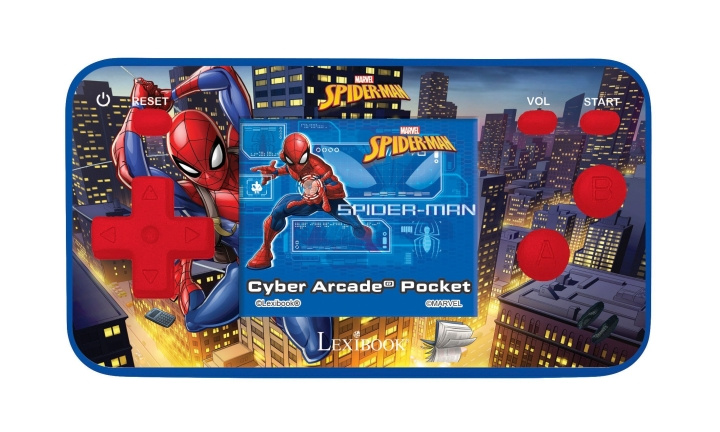 Lexibook Spider-Man - Håndholdt konsoll Cyber Arcade® Pocket 1,8\'\' (JL1895SP) i gruppen LEKER, BARN OG BABY / Leker / Leksaker hos TP E-commerce Nordic AB (D12839)