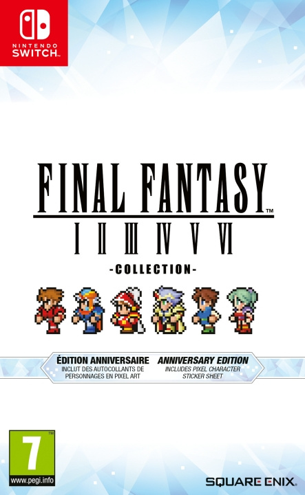 Final Fantasy I-VI - Collection - Anniversary Edition (Switch) i gruppen Elektronikk / TV-spill & tilbehør / Nintendo Switch / Spel hos TP E-commerce Nordic AB (D12885)