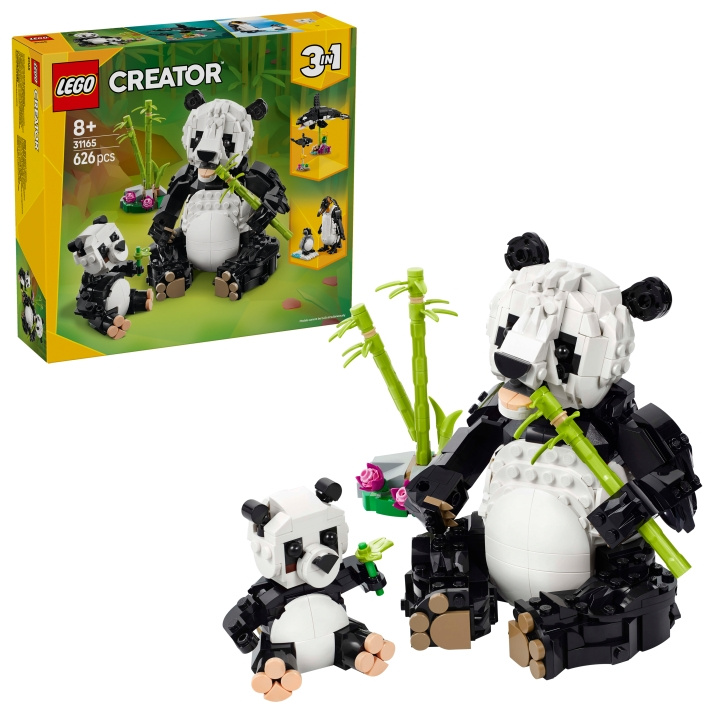 LEGO LEGO Skaperen - Ville dyr: Panda-familien (31165) i gruppen LEKER, BARN OG BABY / Leker / Byggeleker / Lego hos TP E-commerce Nordic AB (D12945)