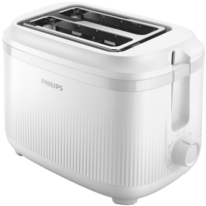 Philips Brødrister HD2511/00 Arctic White 3000-serien i gruppen HJEM, HUS OG HAGE / Husholdningsapparater / Brødristere og toastjern / Brødristere hos TP E-commerce Nordic AB (D12976)