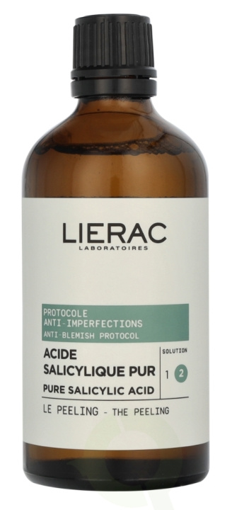 Lierac Paris Lierac Protocole Anti-Pimple Peeling Solution 100 ml i gruppen HELSE OG SKJØNNHET / Hudpleie / Ansikt / Hudserum hos TP E-commerce Nordic AB (D13027)