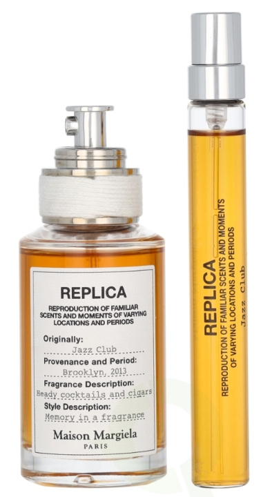 Maison Margiela Replica Jazz Club Giftset 40 ml Edt Spray 30ml/Edt Spray 10ml i gruppen HELSE OG SKJØNNHET / Gavesett / Gavesett for ham hos TP E-commerce Nordic AB (D13114)