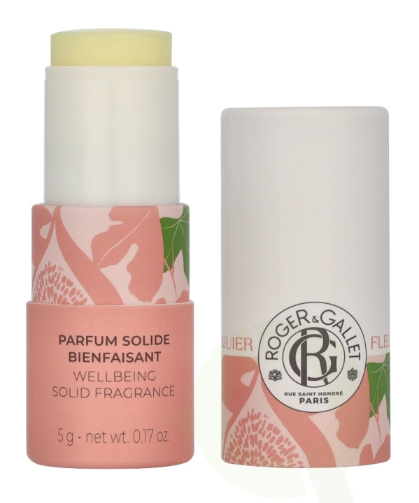 Roger & Gallet Fleur De Figeur Wellb. Solid Fragrance Stick 5 g i gruppen HELSE OG SKJØNNHET / Hudpleie / Ansikt hos TP E-commerce Nordic AB (D13118)