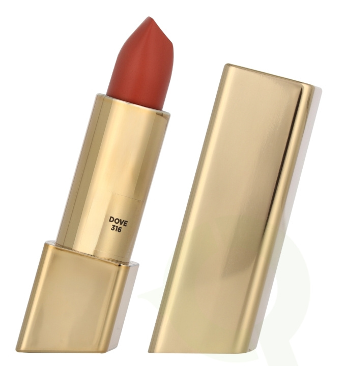 Hourglass Unlocked Satin Creme Lipstick 4 g Dove 316 Coral i gruppen HELSE OG SKJØNNHET / Makeup / Lepper / Leppestift hos TP E-commerce Nordic AB (D13177)