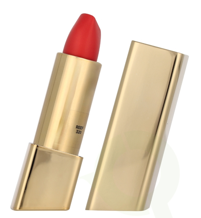 Hourglass Unlocked Satin Creme Lipstick 4 g Reef 320 Coral i gruppen HELSE OG SKJØNNHET / Makeup / Lepper / Leppestift hos TP E-commerce Nordic AB (D13184)