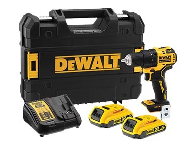 DeWALT DCD708D2T-QW Sladdlös borrskruvdragare Med batteri 2 batterier ingår Nyckellös chuck i gruppen HJEM, HUS OG HAGE / Verktøy / Skrutrekkere hos TP E-commerce Nordic AB (D13591)