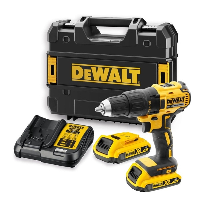 DeWALT DCD777D2T Skruvdragare 18 V i gruppen HJEM, HUS OG HAGE / Verktøy / Skrutrekkere hos TP E-commerce Nordic AB (D13592)