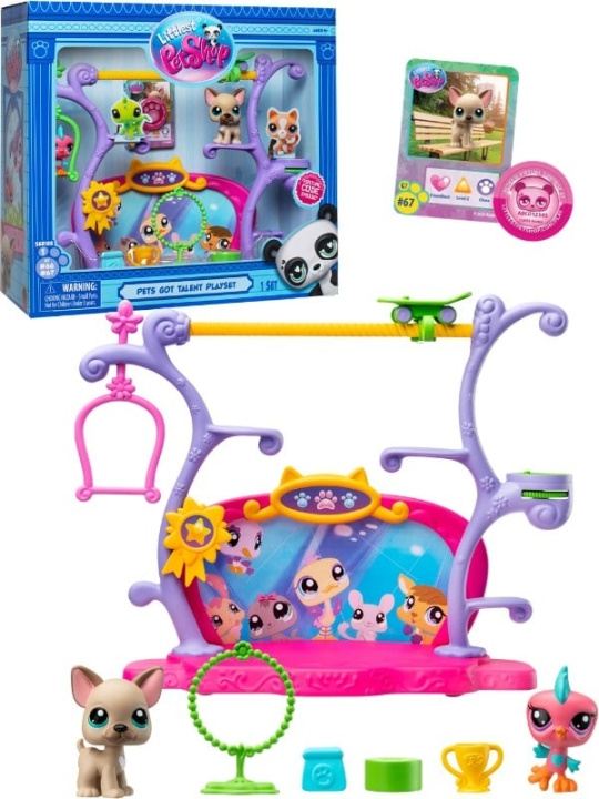 Littlest Pet Shop KJÆLEDYR HAR TALENT LEKESETT (00558) i gruppen LEKER, BARN OG BABY / Leker / Lekesett hos TP E-commerce Nordic AB (D13712)