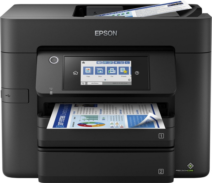 Epson WorkForce Pro WF-4830DTWF multifunksjonsskriver i gruppen Datautstyr / Skrivere og tilbehør / Skrivere / 3D-skrivere og tilbehør / Skrivare hos TP E-commerce Nordic AB (D13759)