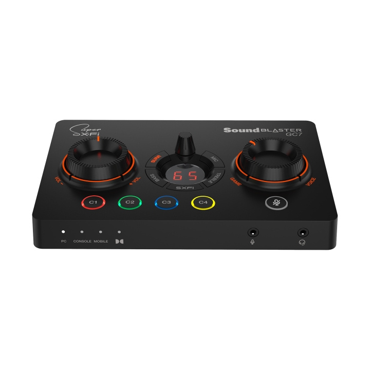 Creative Labs Creative - Sound Blaster GC7 Next Gen Gaming USB-lydkort i gruppen Datautstyr / PC-Komponenter / Lydkort hos TP E-commerce Nordic AB (D13761)