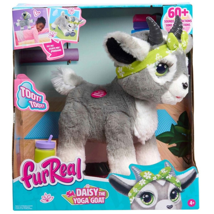 FurReal Daisy Yoga-geita 29 cm (272-28104) i gruppen LEKER, BARN OG BABY / Leker / Elektronikk og media / Interaktive leker hos TP E-commerce Nordic AB (D13763)