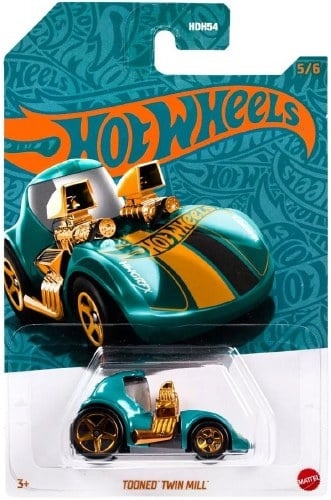 Hot Wheels 56-årsjubileumsutgave i grønn og kobberfarge - Twin Mill i gruppen LEKER, BARN OG BABY / Leker / Lekesett hos TP E-commerce Nordic AB (D13836)