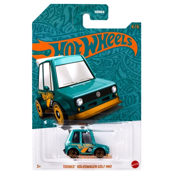 Hot Wheels 56th Anniversary Edition Grønn og kobberfarge - Golf MKI i gruppen LEKER, BARN OG BABY / Leker / Lekebiler hos TP E-commerce Nordic AB (D13837)